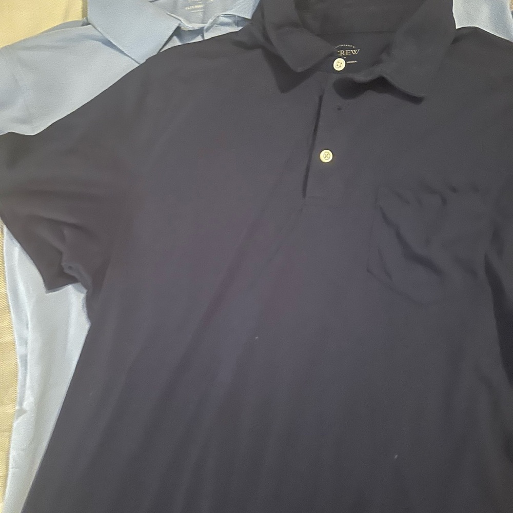 2 J. Crew Men's Polo Shirts